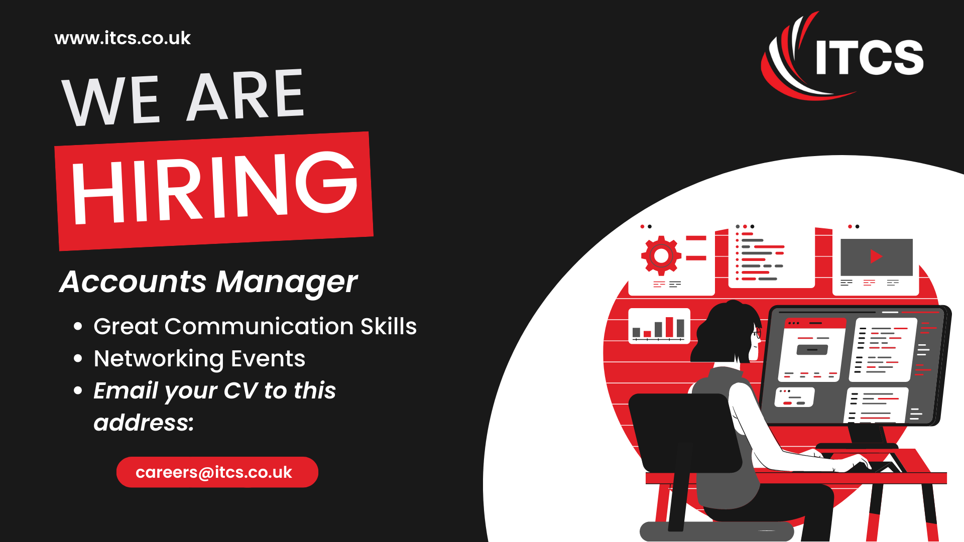 We’re Hiring! Accounts Manager Wanted!